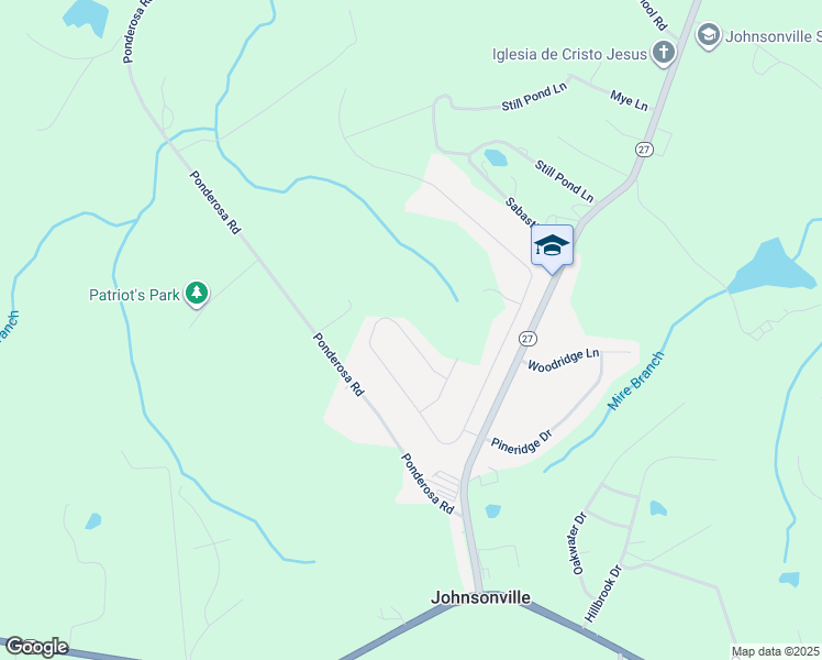 map of restaurants, bars, coffee shops, grocery stores, and more near 843 Lakeridge Drive in Cameron
