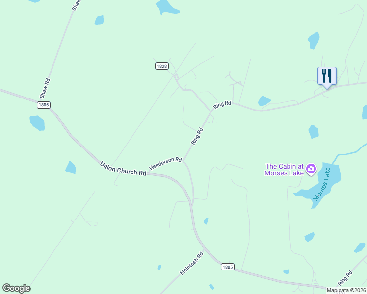 map of restaurants, bars, coffee shops, grocery stores, and more near 1456 Ring Road in Carthage