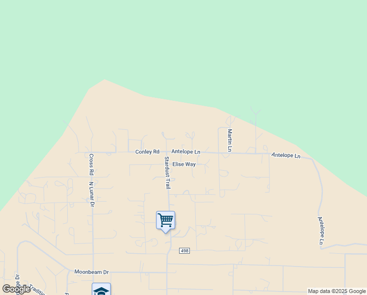 map of restaurants, bars, coffee shops, grocery stores, and more near 8105 Antelope Lane in Flagstaff