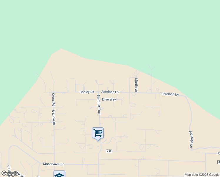 map of restaurants, bars, coffee shops, grocery stores, and more near 8105 Antelope Lane in Flagstaff