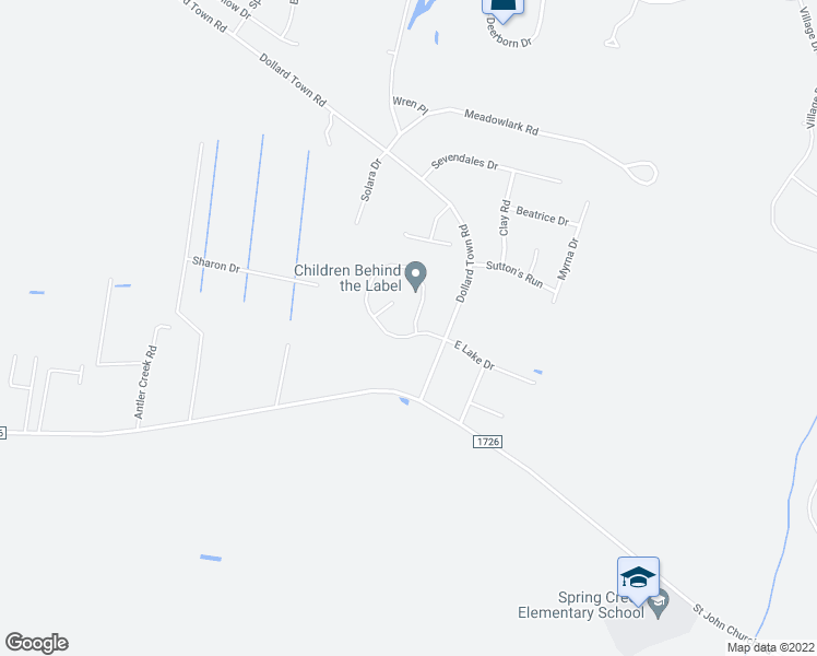 map of restaurants, bars, coffee shops, grocery stores, and more near 200 Stillwater Creek Drive in Goldsboro