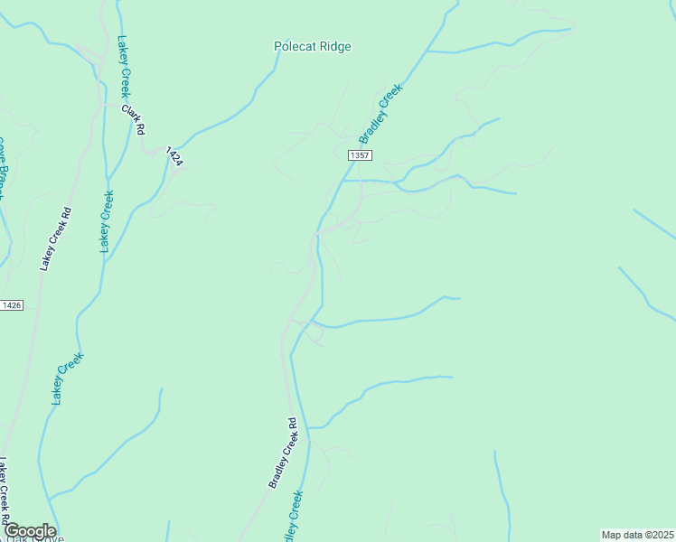 map of restaurants, bars, coffee shops, grocery stores, and more near 1361 Bradley Creek Road in Franklin