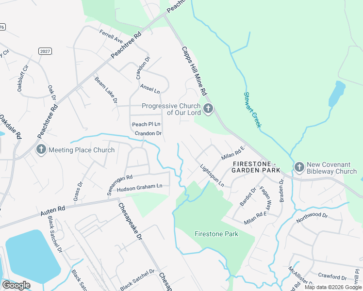 map of restaurants, bars, coffee shops, grocery stores, and more near 516 Lightspun Lane in Charlotte