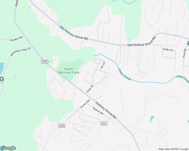 map of restaurants, bars, coffee shops, grocery stores, and more near 200 Shamrock Road in Gastonia
