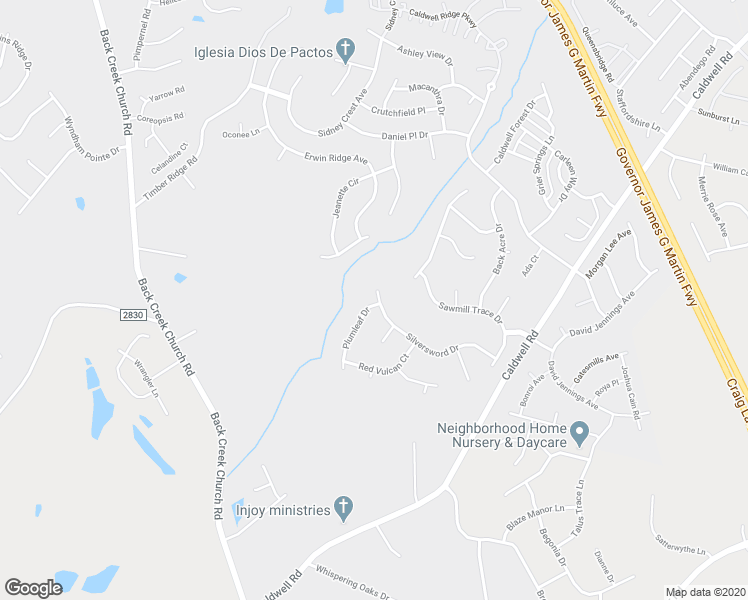 map of restaurants, bars, coffee shops, grocery stores, and more near 12941 Plumleaf Drive in Charlotte