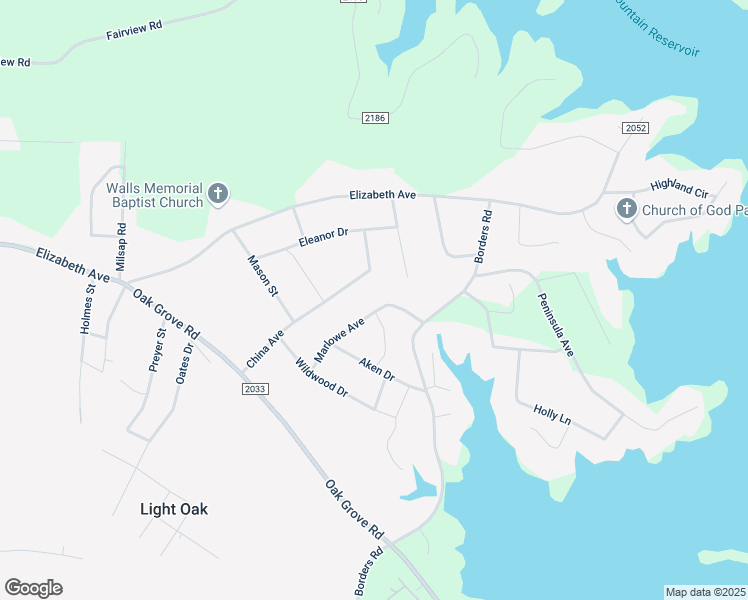 map of restaurants, bars, coffee shops, grocery stores, and more near 2321 Marlowe Avenue in Shelby
