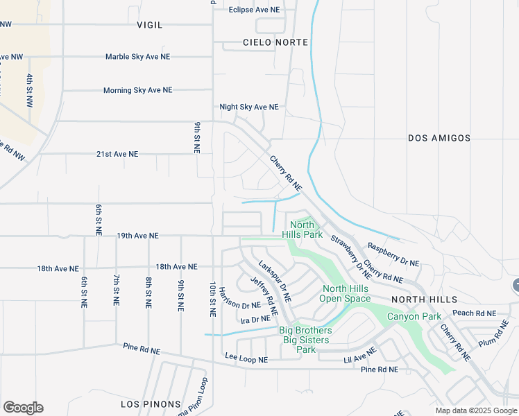 map of restaurants, bars, coffee shops, grocery stores, and more near 787 Rebecca Loop Northeast in Rio Rancho