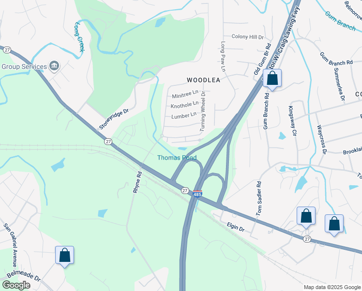 map of restaurants, bars, coffee shops, grocery stores, and more near in Mecklenburg County