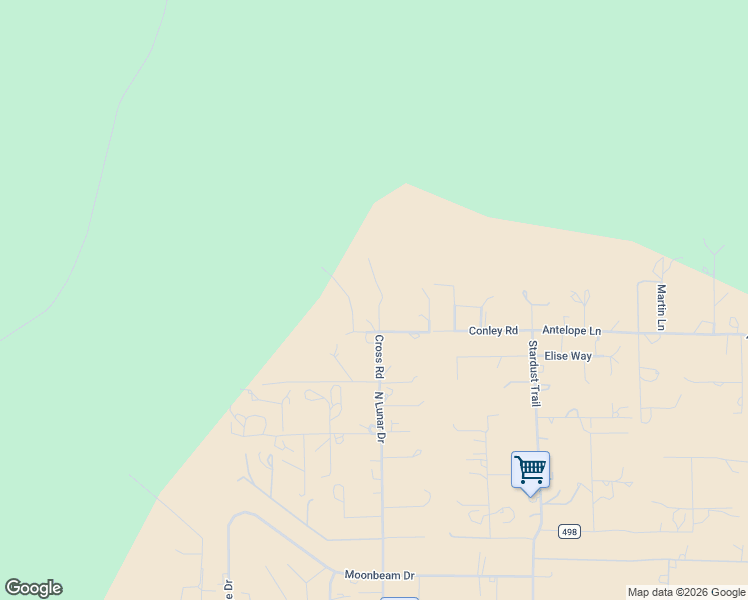 map of restaurants, bars, coffee shops, grocery stores, and more near 10510 Cross Road in Flagstaff