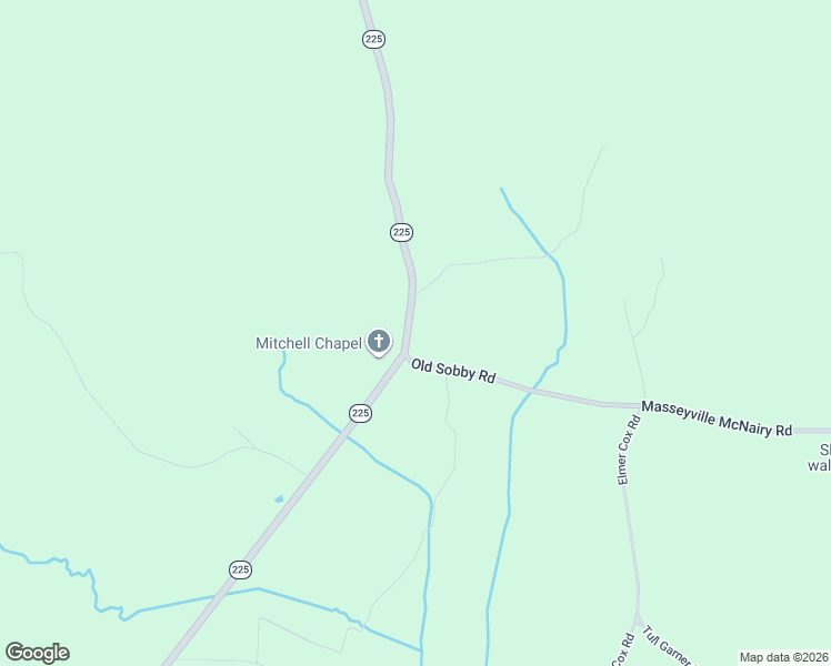 map of restaurants, bars, coffee shops, grocery stores, and more near 9260 Tennessee 225 in Henderson