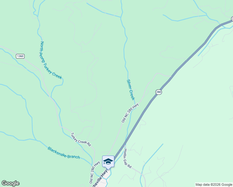 map of restaurants, bars, coffee shops, grocery stores, and more near in Brevard