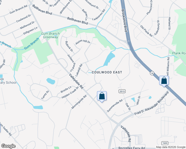 map of restaurants, bars, coffee shops, grocery stores, and more near in Charlotte