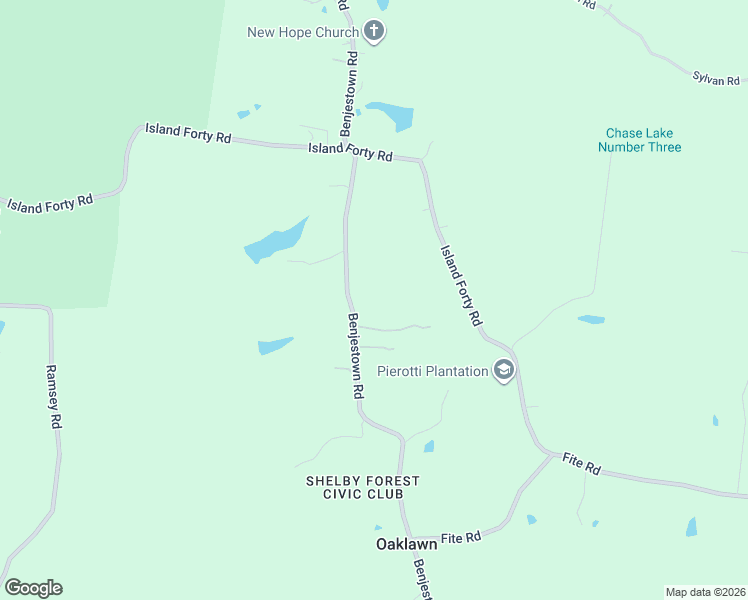 map of restaurants, bars, coffee shops, grocery stores, and more near 6140 Benjestown Road in Memphis