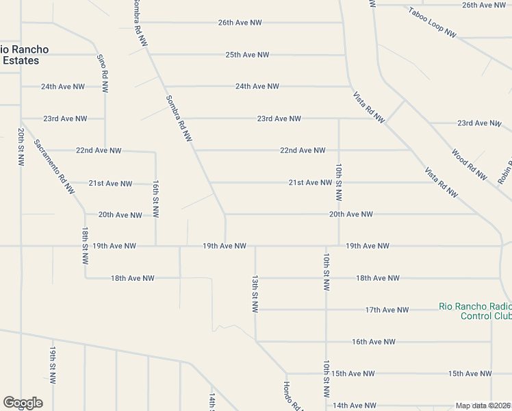 map of restaurants, bars, coffee shops, grocery stores, and more near 1204 21st Avenue Northwest in Rio Rancho