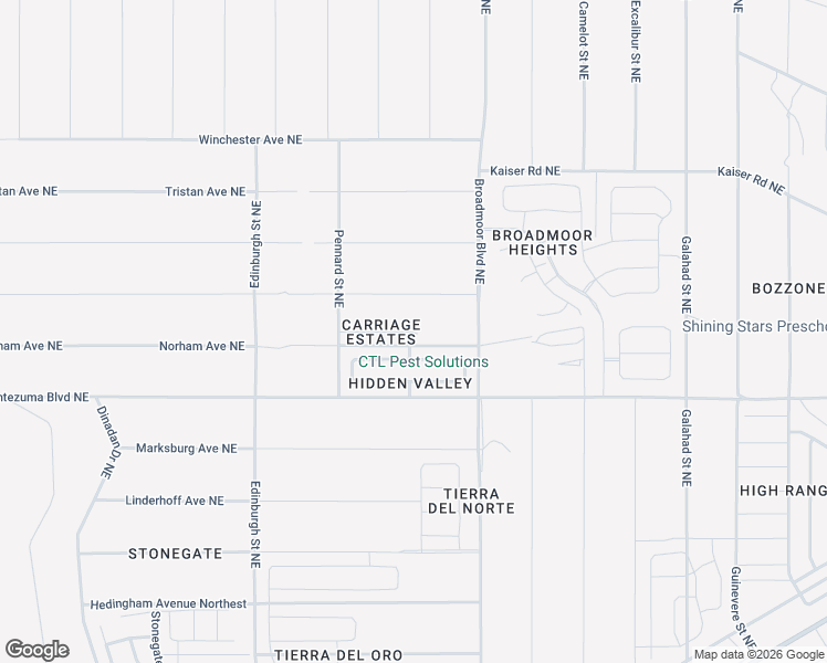 map of restaurants, bars, coffee shops, grocery stores, and more near 2222 Deer Trail Loop Northeast in Rio Rancho