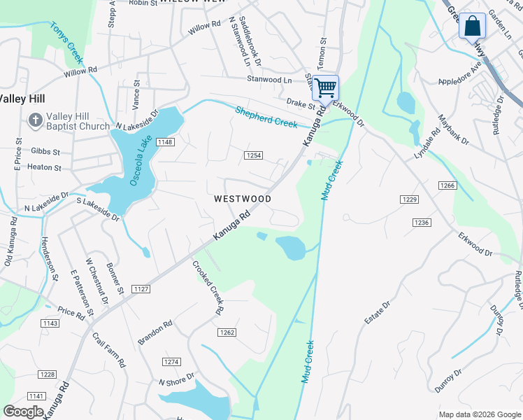 map of restaurants, bars, coffee shops, grocery stores, and more near 701 Farmington Circle in Hendersonville