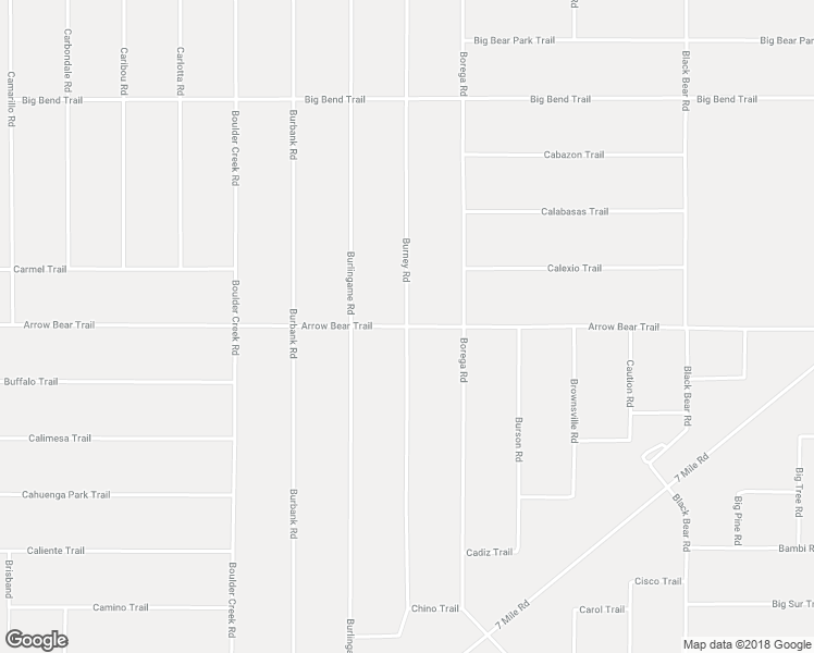 map of restaurants, bars, coffee shops, grocery stores, and more near Burney Road in Santa Margarita