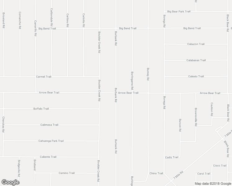 map of restaurants, bars, coffee shops, grocery stores, and more near Burbank Road in San Luis Obispo County