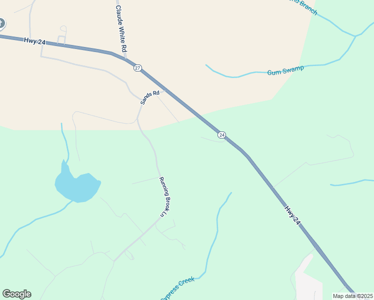 map of restaurants, bars, coffee shops, grocery stores, and more near Judd Lane in Harnett County