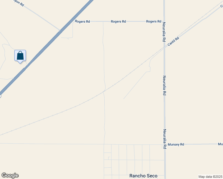 map of restaurants, bars, coffee shops, grocery stores, and more near Cholla Road in Cantil