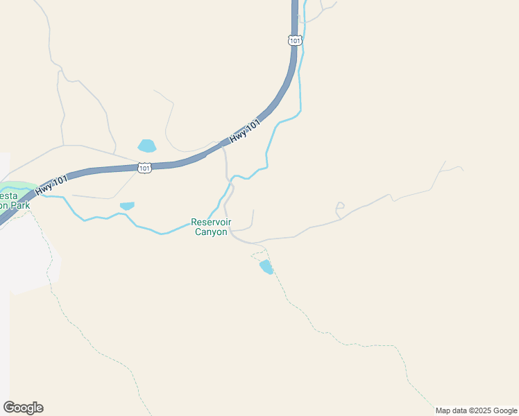 map of restaurants, bars, coffee shops, grocery stores, and more near 2786 Reservoir Canyon Road in San Luis Obispo