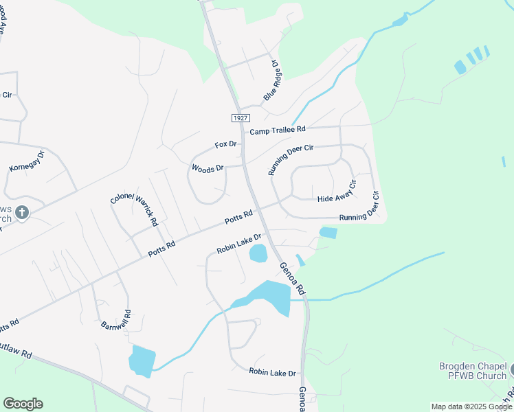map of restaurants, bars, coffee shops, grocery stores, and more near 1310 Genoa Road in Dudley