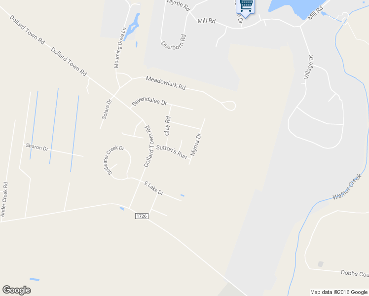map of restaurants, bars, coffee shops, grocery stores, and more near 100 Coy Place in Goldsboro