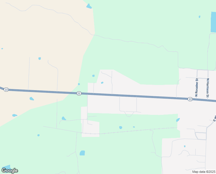 map of restaurants, bars, coffee shops, grocery stores, and more near 2715 Highway 22 in Paris