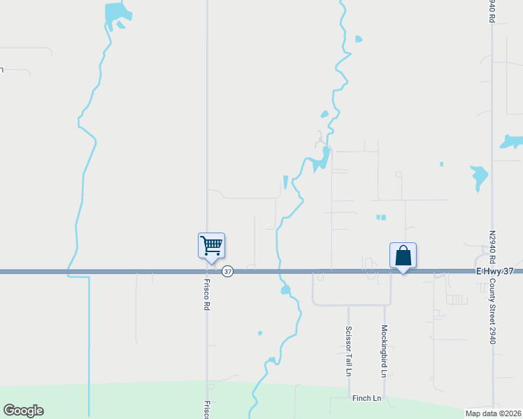 map of restaurants, bars, coffee shops, grocery stores, and more near 116 Kevin Lane in Tuttle