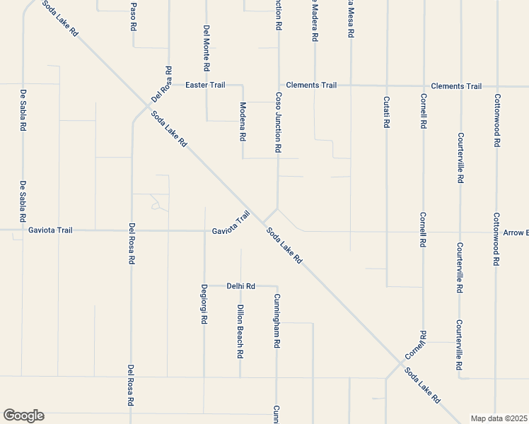 map of restaurants, bars, coffee shops, grocery stores, and more near 2 Soda Lake Road in Santa Margarita