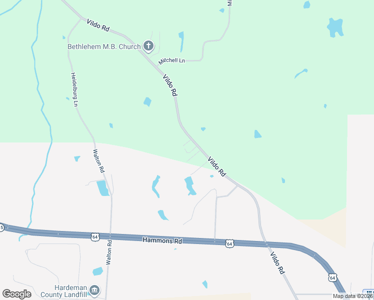 map of restaurants, bars, coffee shops, grocery stores, and more near 1415 Vildo Road in Bolivar