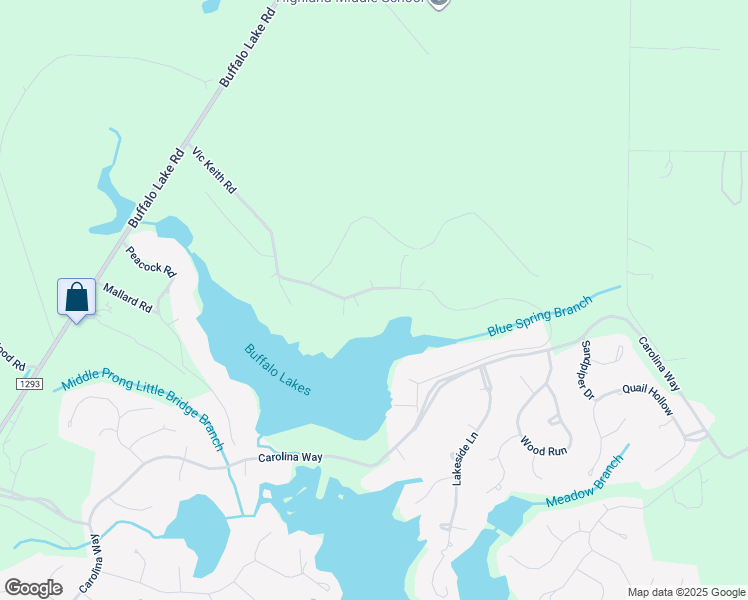 map of restaurants, bars, coffee shops, grocery stores, and more near 514 Vic Keith Road in Sanford