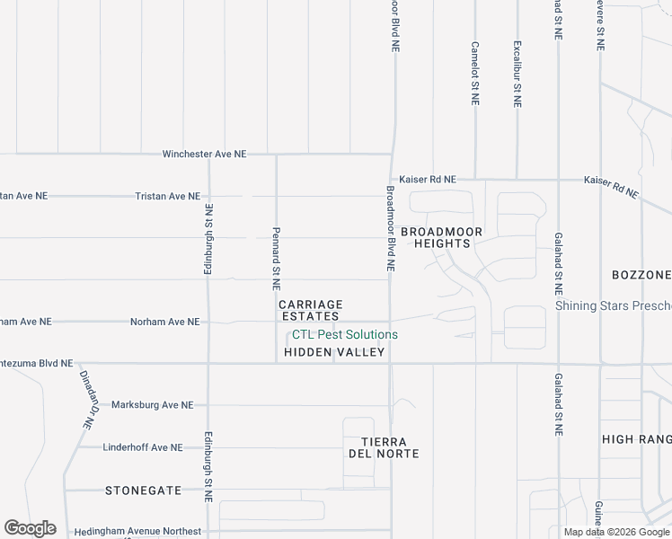 map of restaurants, bars, coffee shops, grocery stores, and more near 2222 Deer Trail Loop Northeast in Rio Rancho