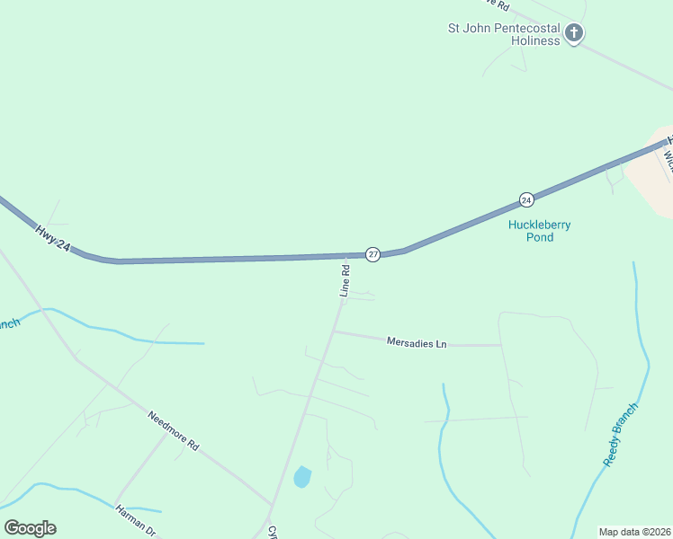 map of restaurants, bars, coffee shops, grocery stores, and more near 36 Line Road in Cameron