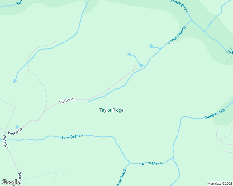 map of restaurants, bars, coffee shops, grocery stores, and more near 11016 Worley Road in Soddy-Daisy