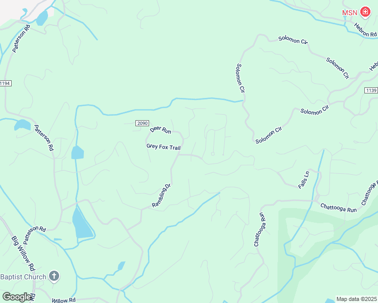 map of restaurants, bars, coffee shops, grocery stores, and more near 550 Rambling Drive in Hendersonville