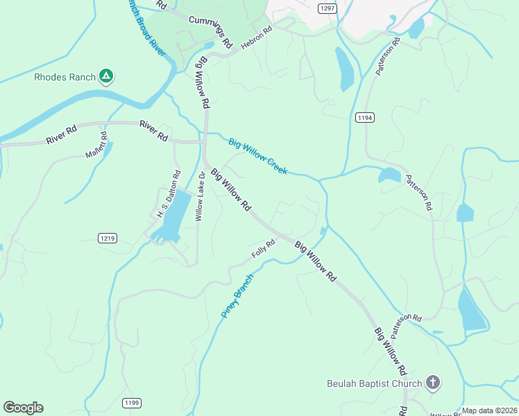 map of restaurants, bars, coffee shops, grocery stores, and more near 866 Big Willow Road in Hendersonville
