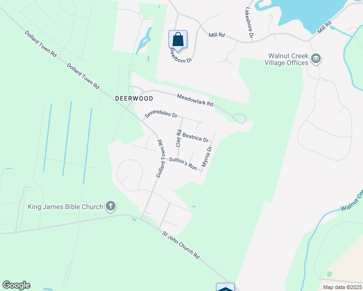 map of restaurants, bars, coffee shops, grocery stores, and more near 206 Clay Road in Goldsboro