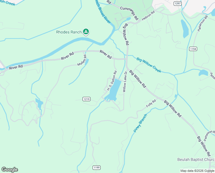 map of restaurants, bars, coffee shops, grocery stores, and more near 117 Willow Way in Hendersonville