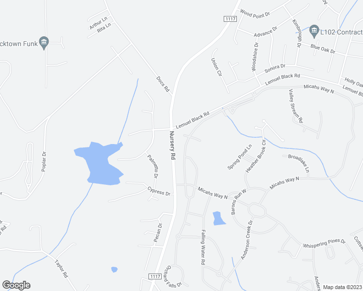 map of restaurants, bars, coffee shops, grocery stores, and more near 1788 Micahs Way North in Spring Lake