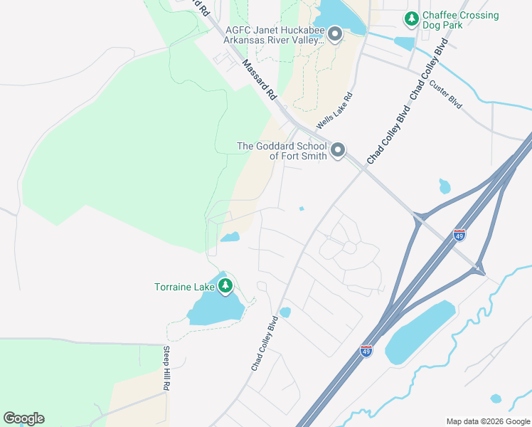 map of restaurants, bars, coffee shops, grocery stores, and more near 8400 Donnington Court in Barling