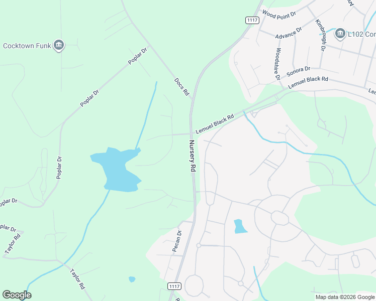 map of restaurants, bars, coffee shops, grocery stores, and more near 3590 Nursery Road in Spring Lake