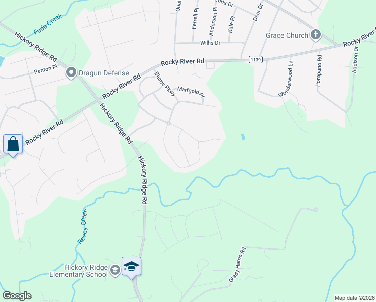 map of restaurants, bars, coffee shops, grocery stores, and more near 8665 Lavender Place in Harrisburg