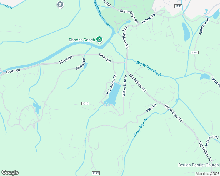map of restaurants, bars, coffee shops, grocery stores, and more near 91 Willow Way in Hendersonville
