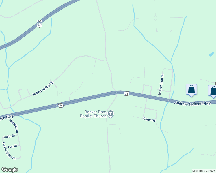 map of restaurants, bars, coffee shops, grocery stores, and more near 3604 W Dixon Blvd in Shelby