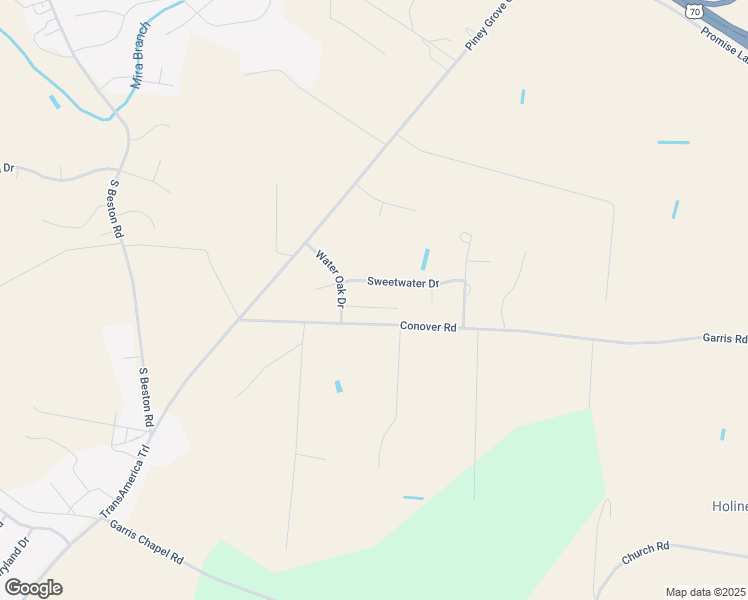 map of restaurants, bars, coffee shops, grocery stores, and more near 107 Redman Court in La Grange