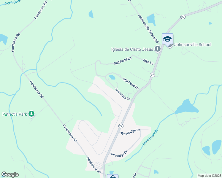 map of restaurants, bars, coffee shops, grocery stores, and more near 162 Sunridge Drive in Cameron