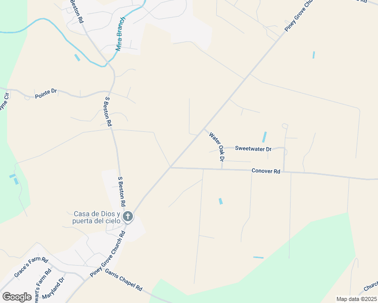 map of restaurants, bars, coffee shops, grocery stores, and more near 537 Piney Grove Church Road in La Grange