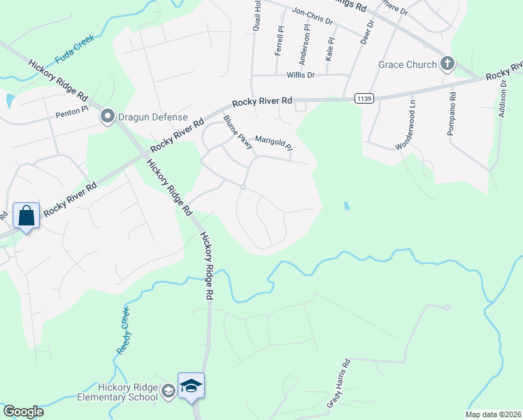 map of restaurants, bars, coffee shops, grocery stores, and more near 8665 Lavender Place in Harrisburg