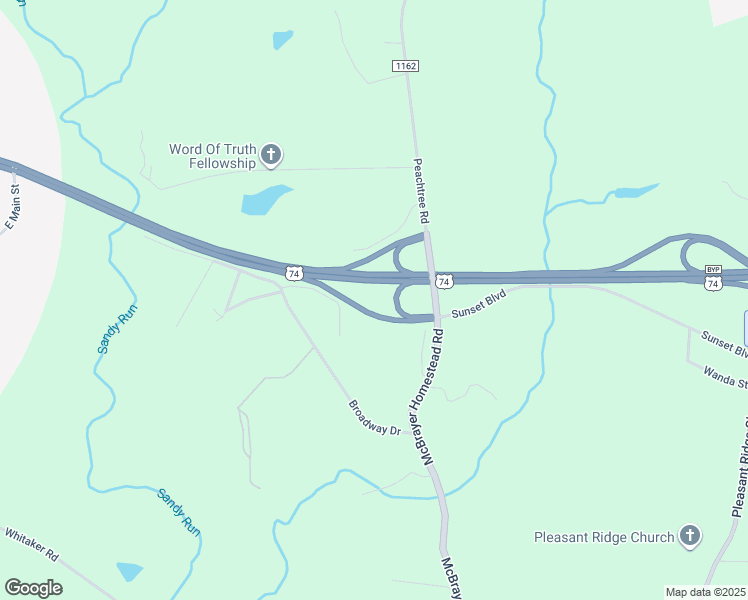 map of restaurants, bars, coffee shops, grocery stores, and more near 4221 West Dixon Boulevard in Shelby
